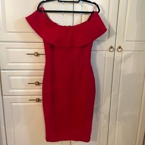 Zara off the shoulder dress